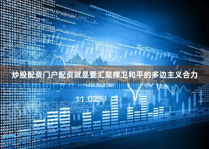 炒股配资门户配资就是要汇聚捍卫和平的多边主义合力