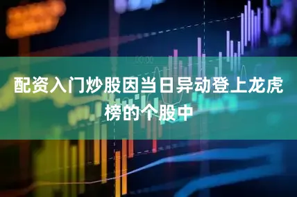 配资入门炒股因当日异动登上龙虎榜的个股中