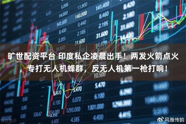 旷世配资平台 印度私企凌晨出手！两发火箭点火，专打无人机蜂群，反无人机第一枪打响！